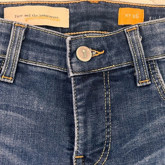 Anthropologie Pilcro and the letterpress jeans 26 - Picture 4 of 12
